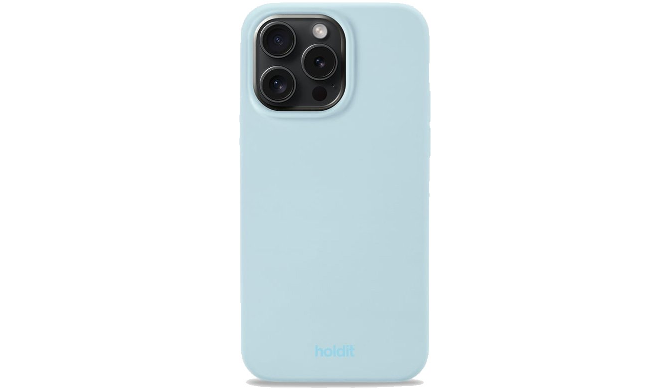 Etui Holdit Silicone Case iPhone 14 Pro Max Mineral Blue