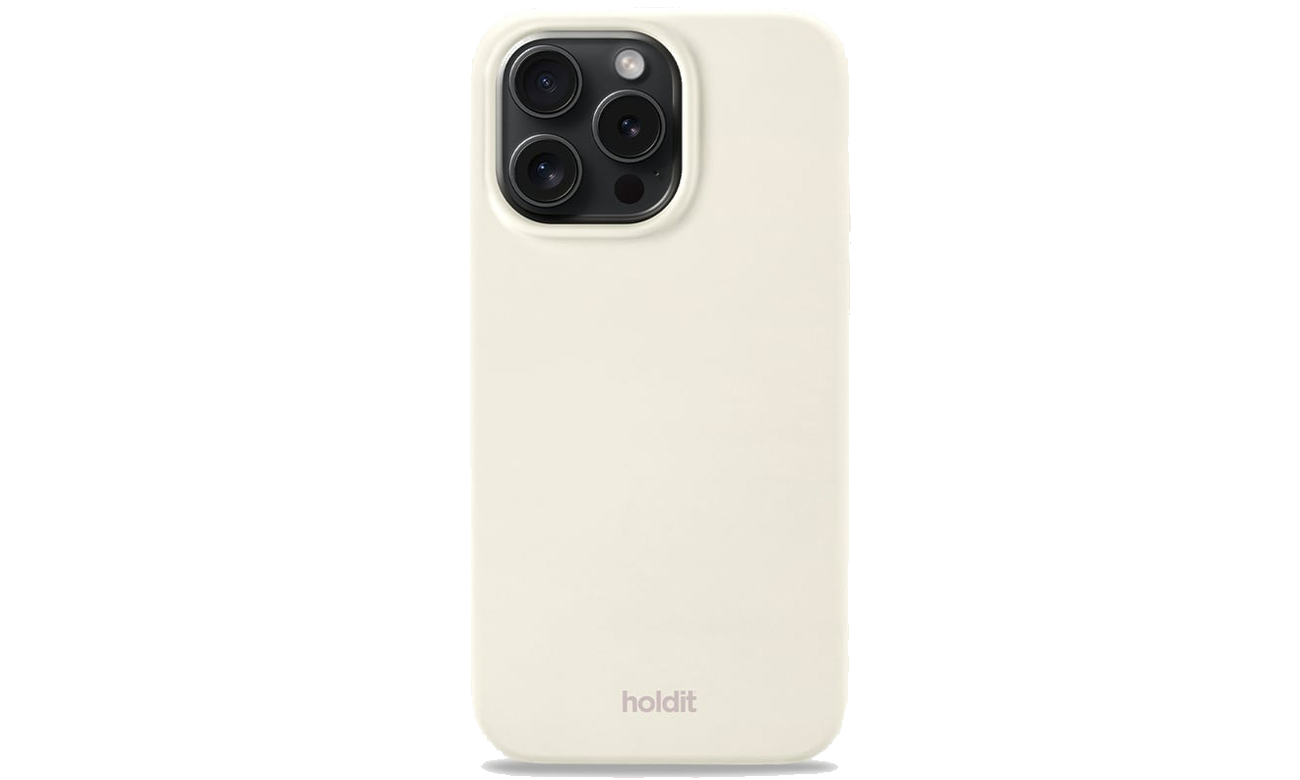 Etui Holdit Silicone Case iPhone 14 Pro Max Soft Linen
