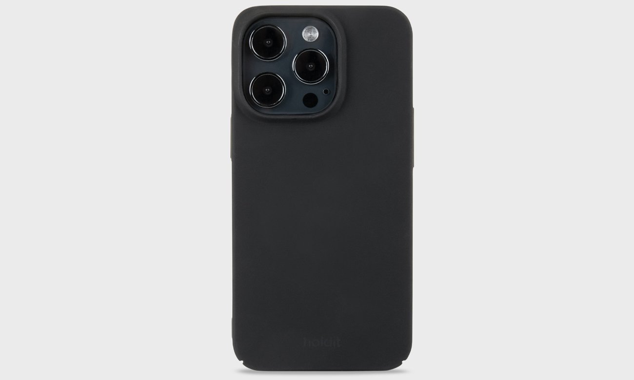 Holdit Slim Case für iPhone 14 Pro Schwarz