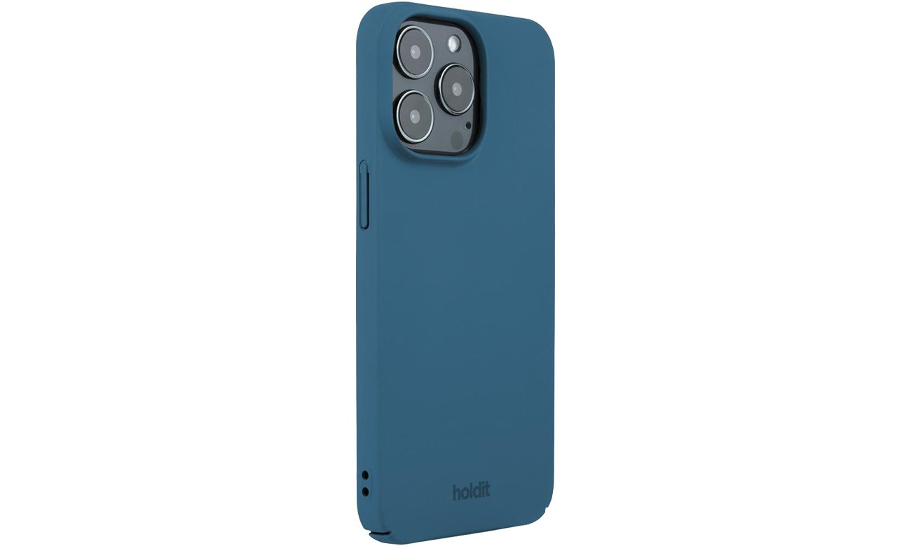 Holdit Slim Case iPhone 13 Pro Denim Blue