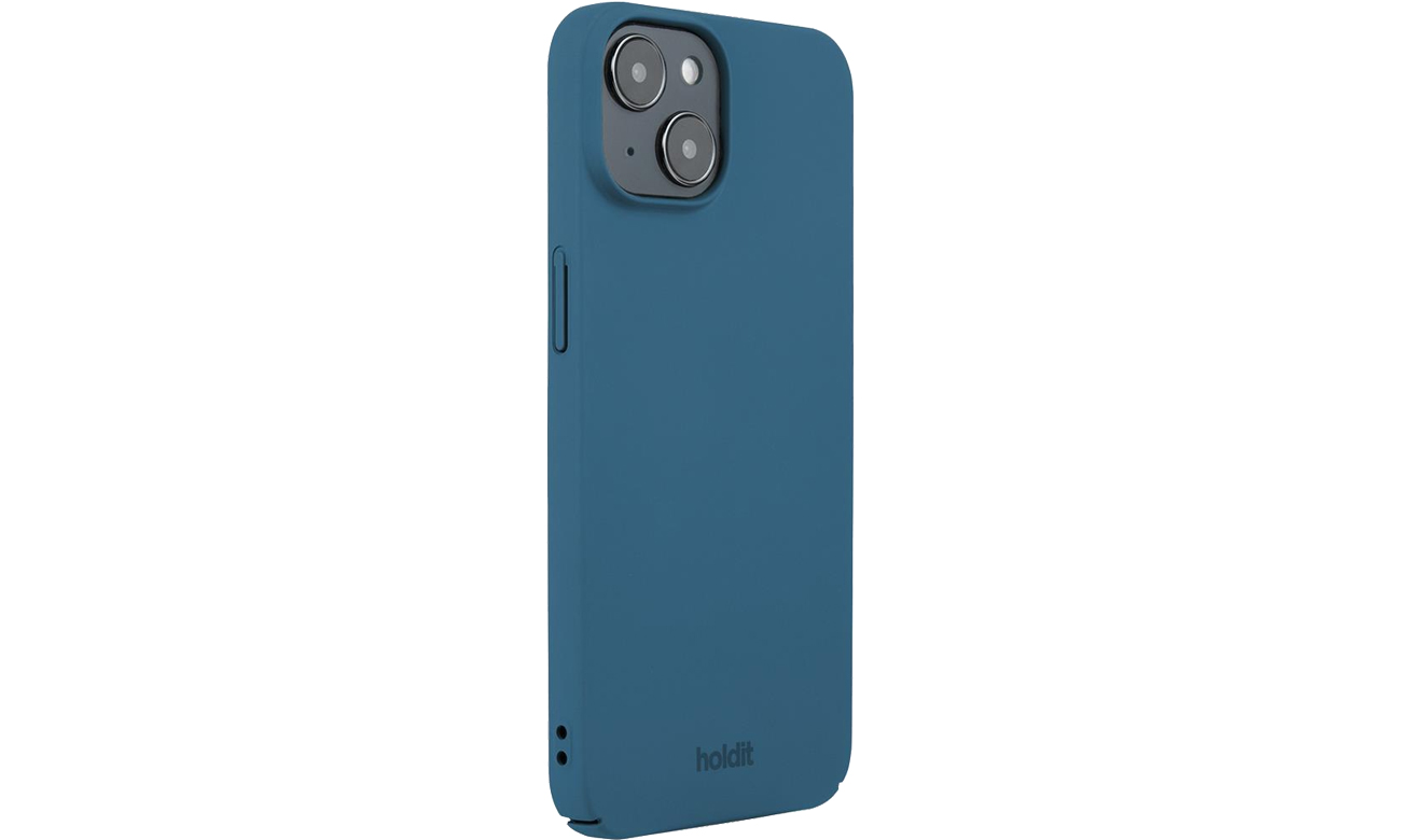 Holdit Slim Case iPhone 15 Denim Blue