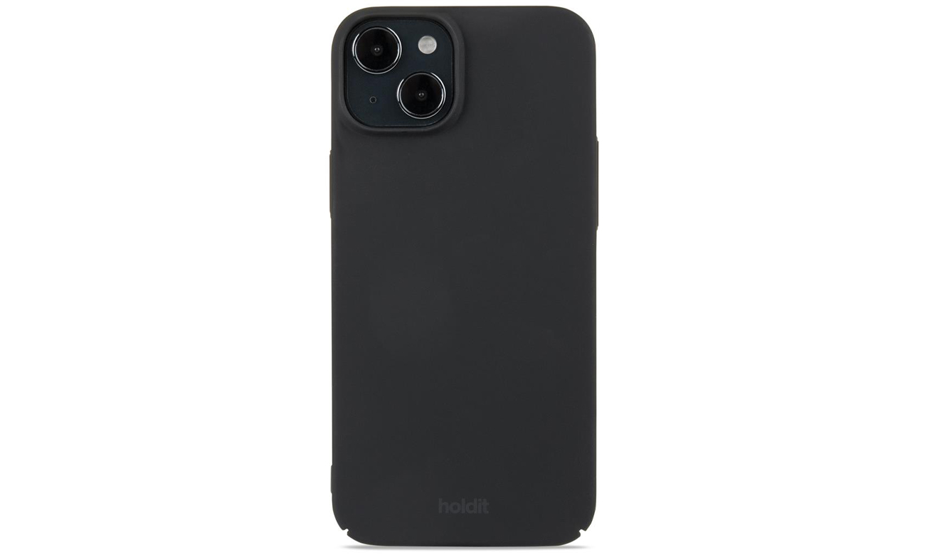 Holdit Slim Case für iPhone 15 Plus Schwarz