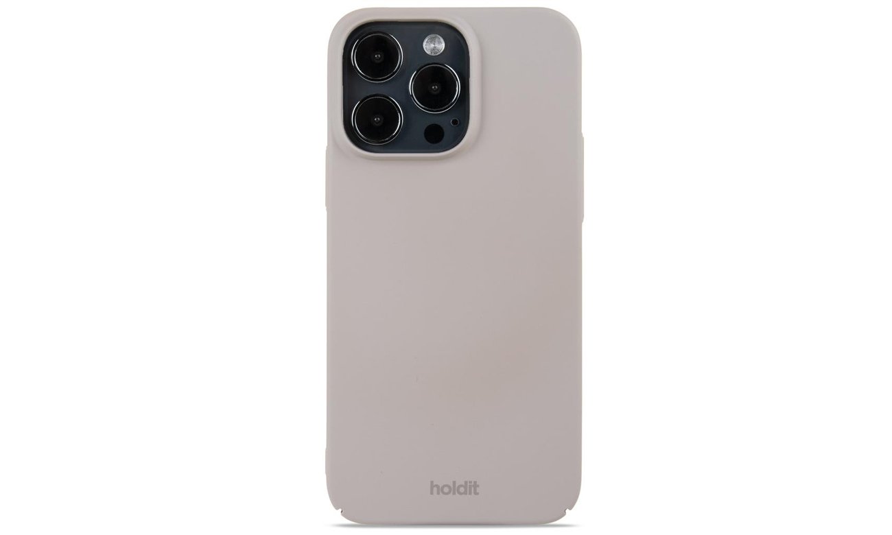 Holdit Slim Case für iPhone 15 Pro Max Taupe