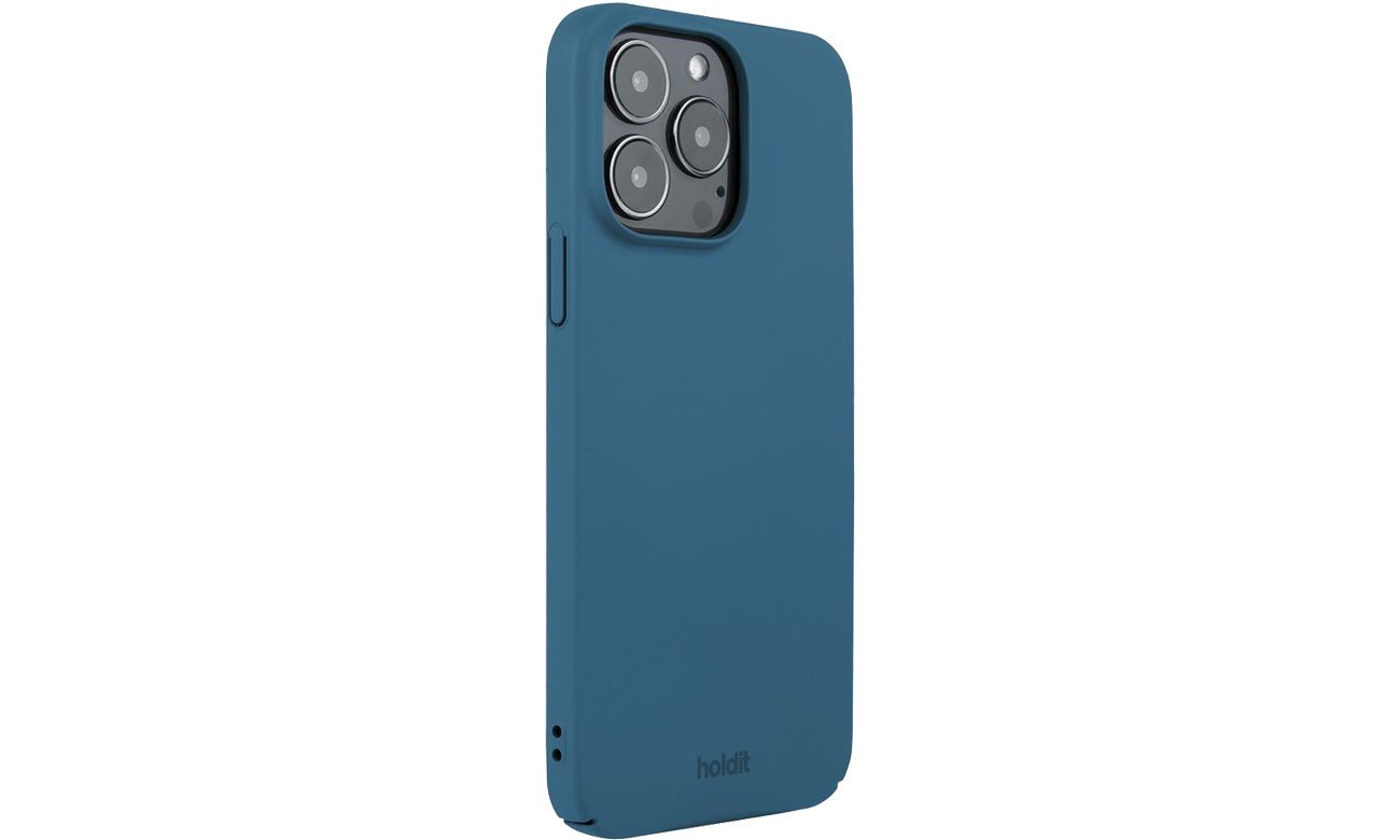 Holdit Slim Case iPhone 15 Pro Max Denim Blue