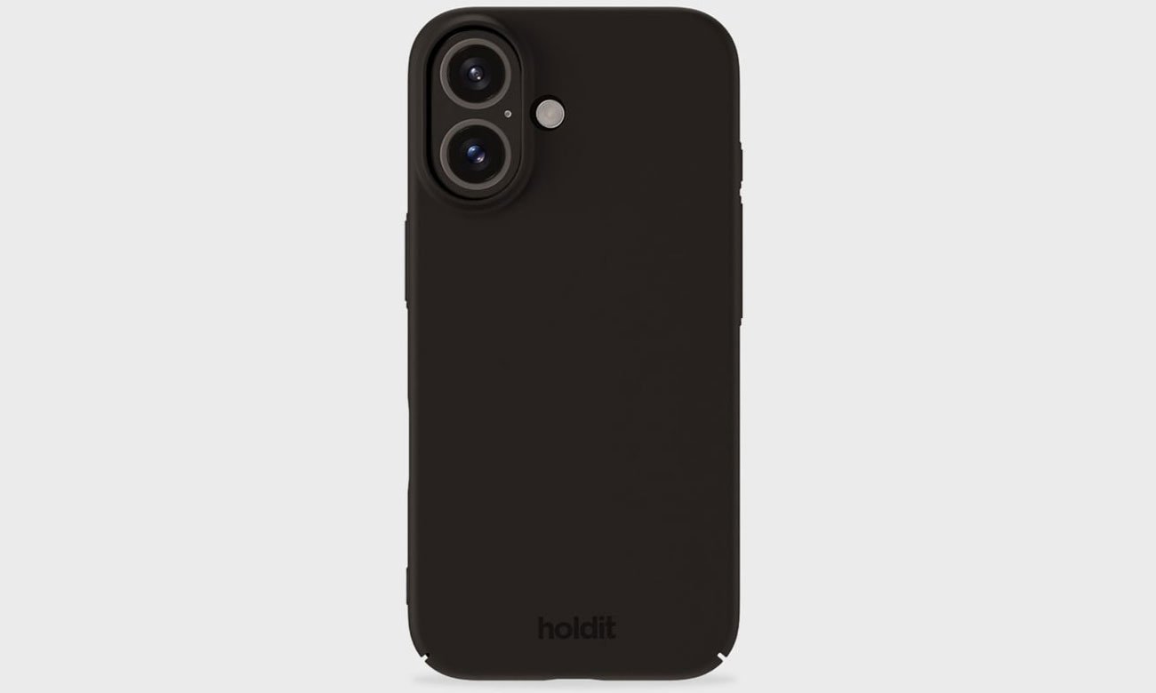 Holdit Slim Case iPhone 16 Transparent wygląd