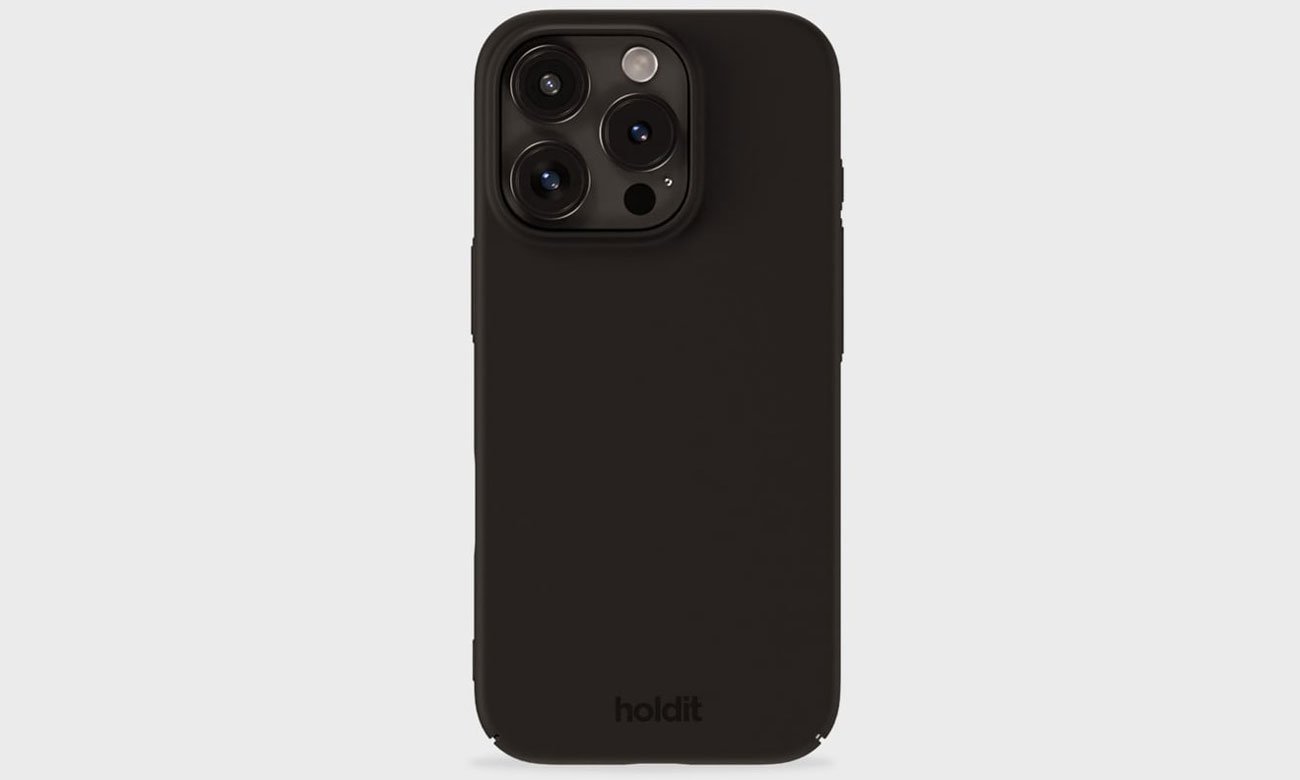 Holdit Slim Case iPhone 16 Transparent wygląd