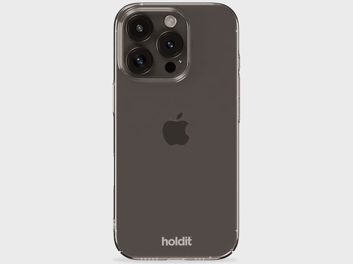 Holdit Slim Case iPhone 16 Transparent wygląd