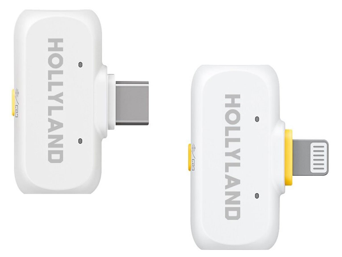 Zestaw mikrofonowy Hollyland Lark A1 Combo Ivory White