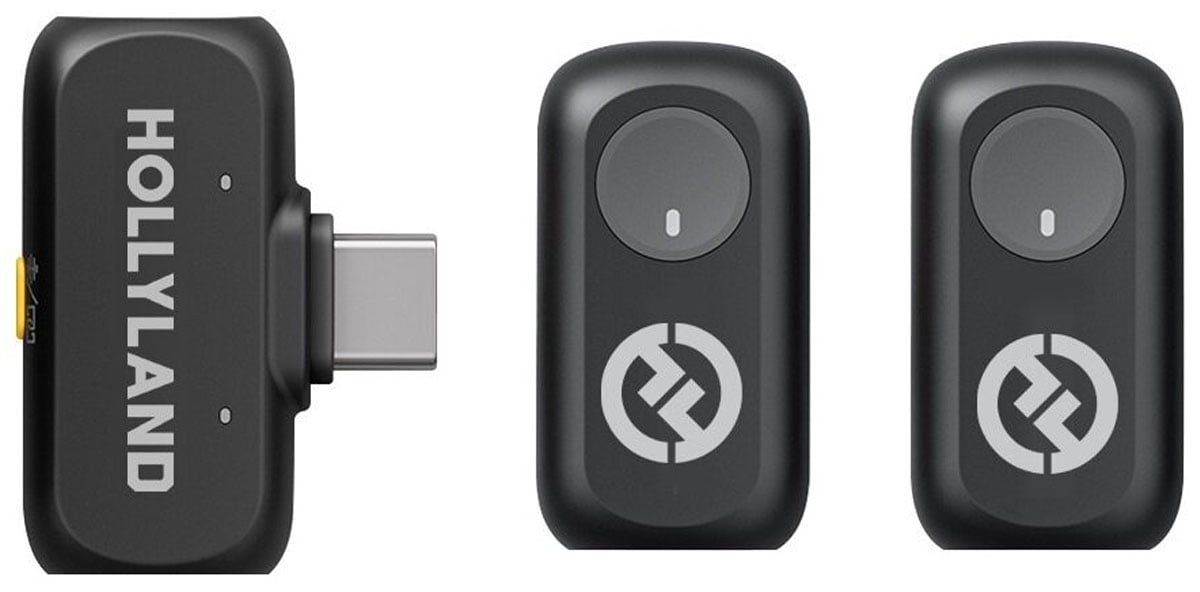 Zestaw mikrofonowy Hollyland Lark A1 Mini Duo USB-C - Zawartość zestawu