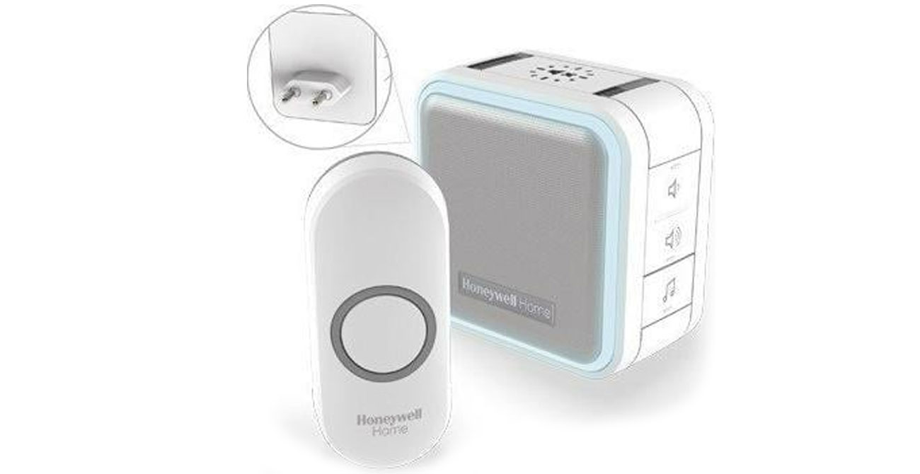 Bezprzewodowy dzwonek z przyciskiem Honeywell Home DC515NP2