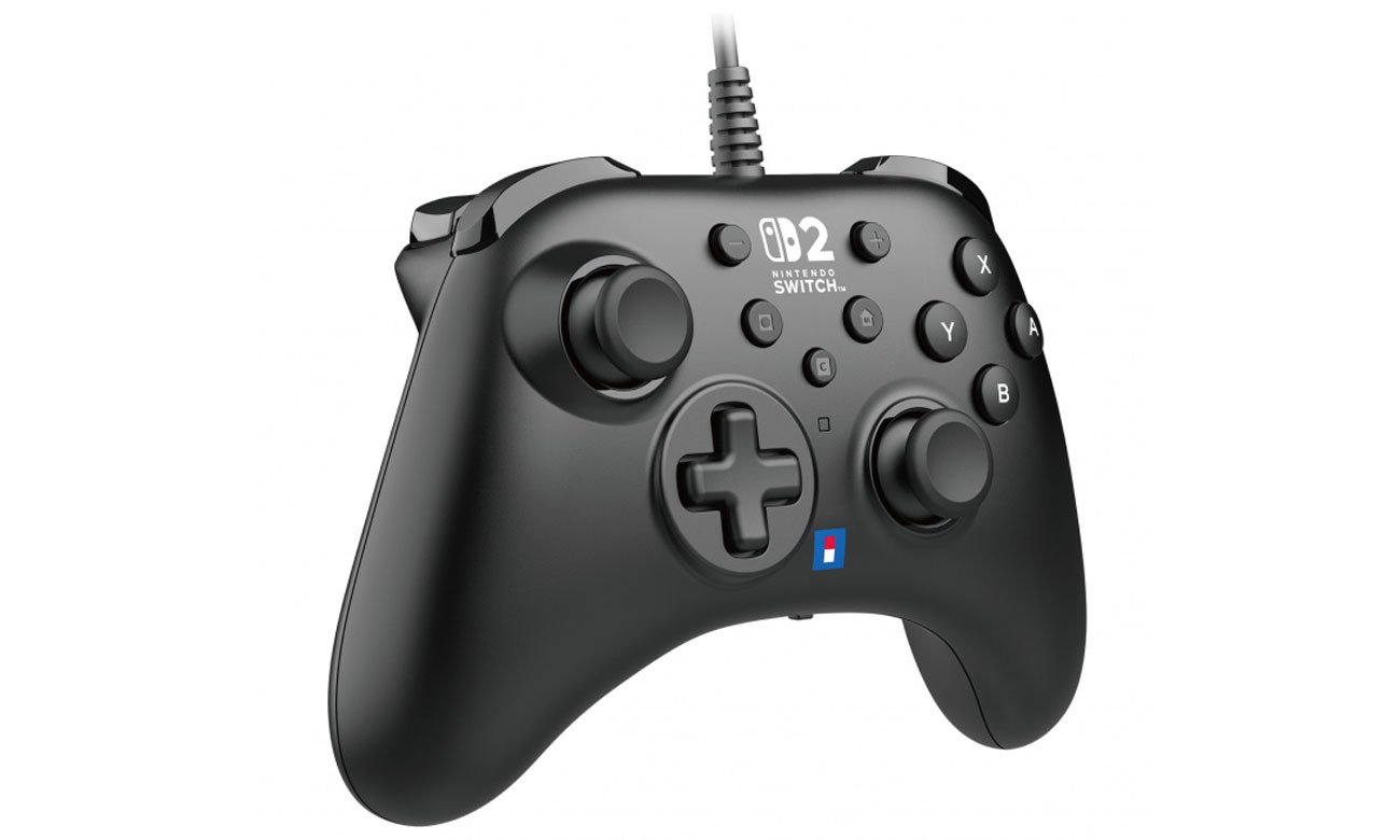 Kontroler Hori Horipad do Nintendo Switch 2 - Widok od przodu pod kątem