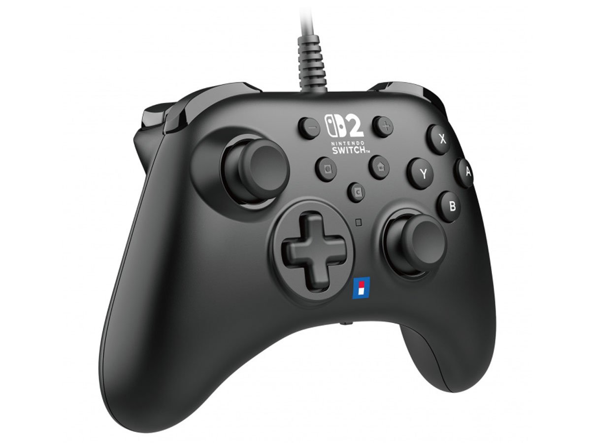 Kontroler Hori Horipad do Nintendo Switch 2 - Widok od przodu pod kątem