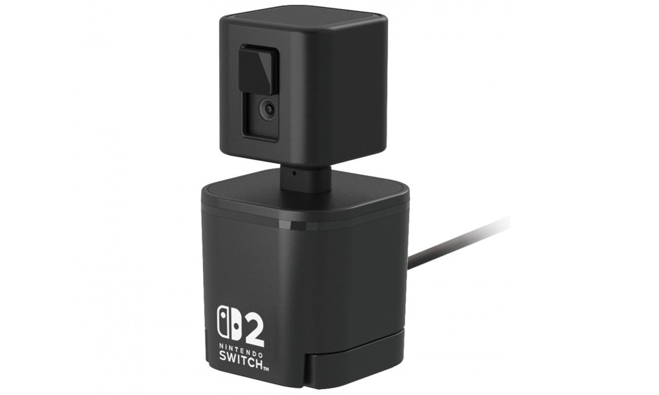 Kamera Hori USB Camera do Nintendo Switch 2 - Widok od przodu pod kątem