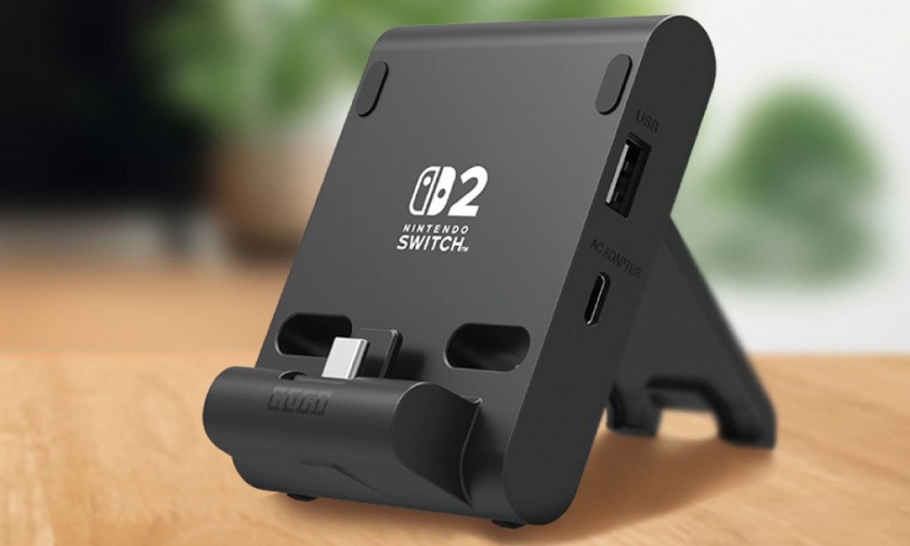 Podstawka Hori Dual USB PlayStand do Nintendo Switch 2 - Grafika lifestyle