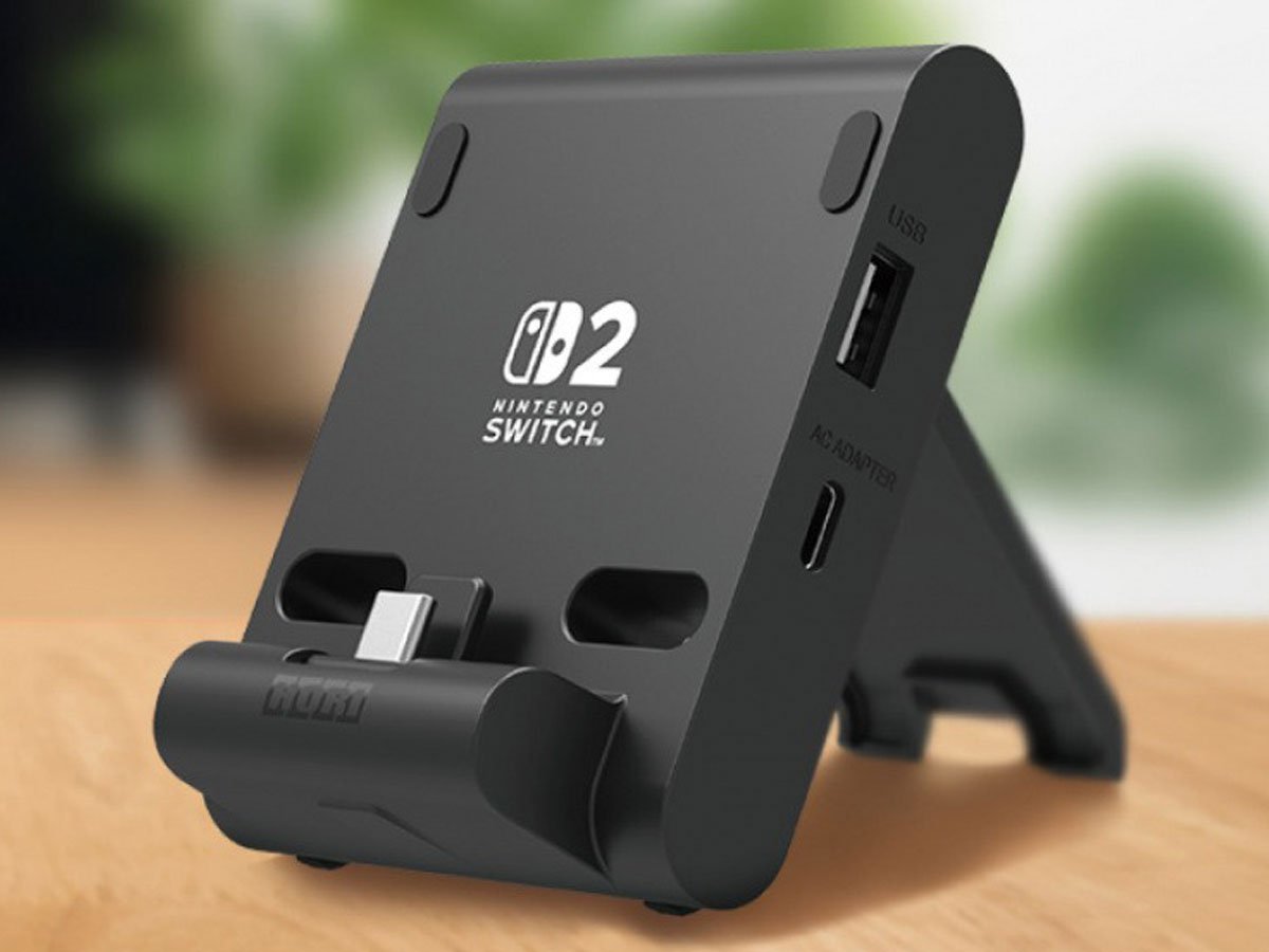 Podstawka Hori Dual USB PlayStand do Nintendo Switch 2 - Grafika lifestyle