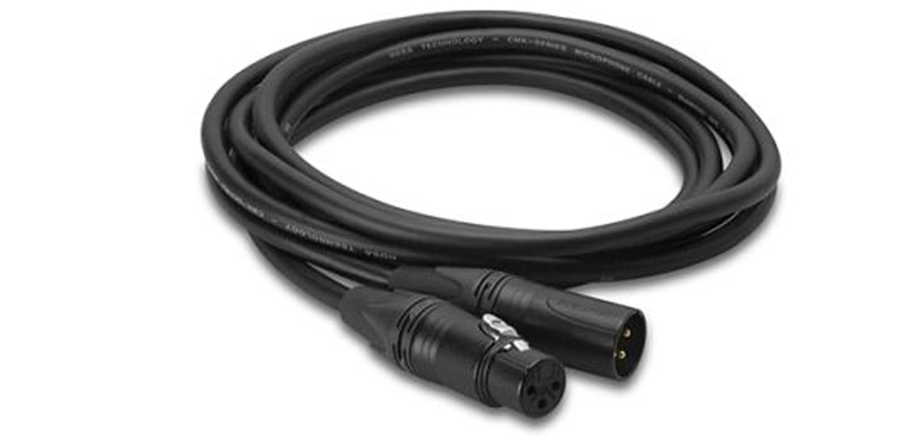 Kabel mikrofonowy Hosa EDGE XLR – XLR, 3m