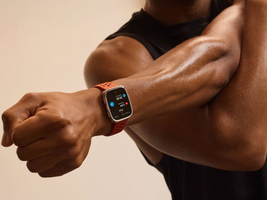Amazfit Active 2 w czasie ćwiczeń