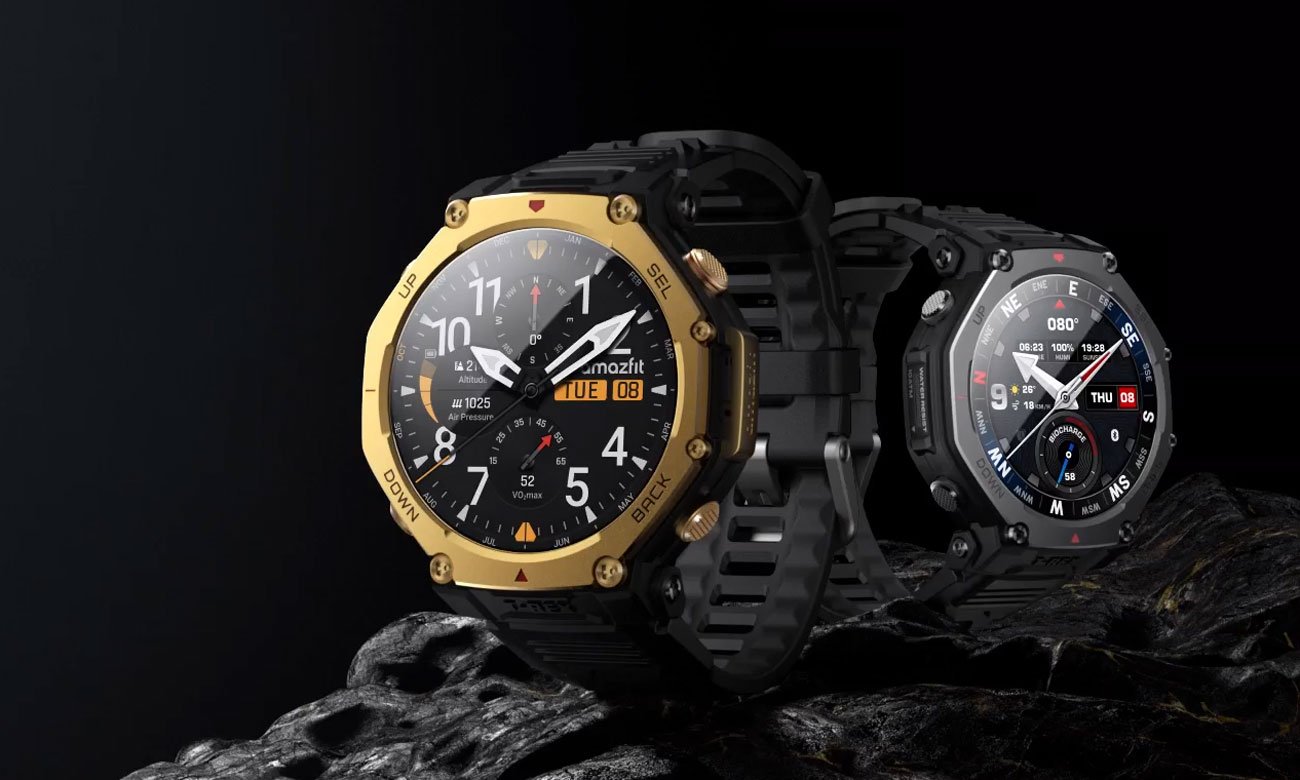 Amazfit T-Rex 3 Pro ekran oraz koperta