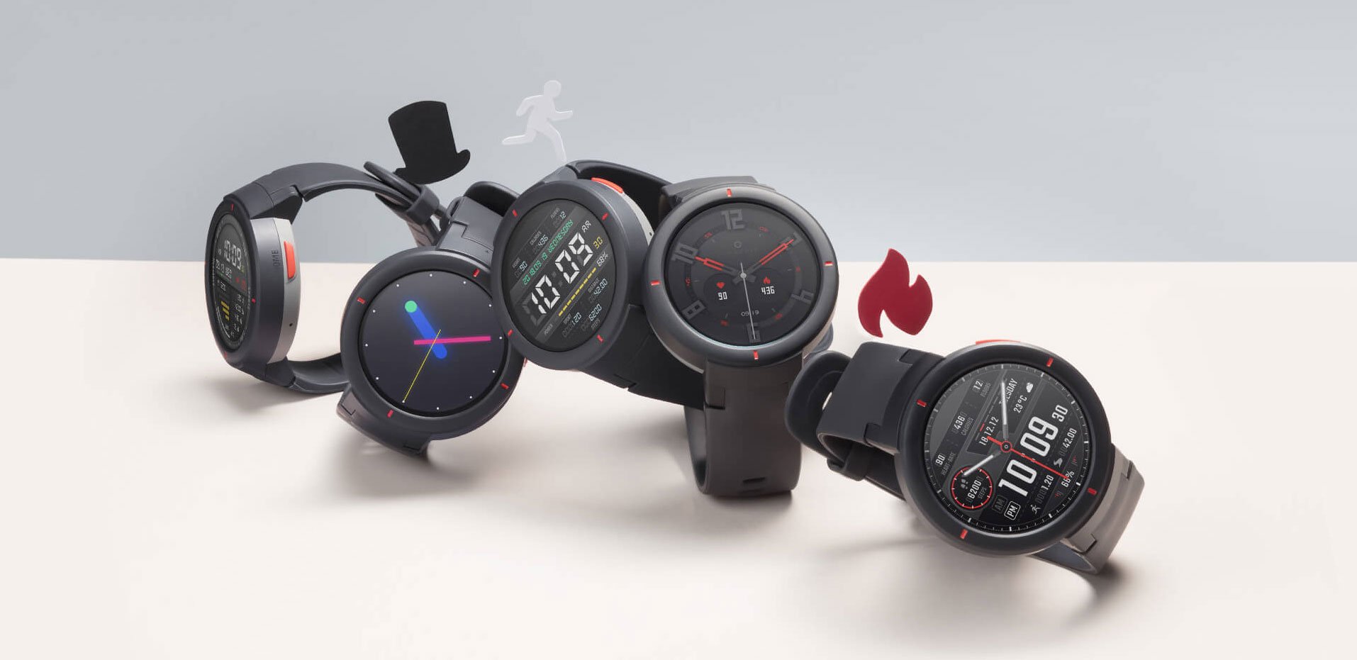 Huami Amazfit Verge zaawansowane czujniki aktywnosci