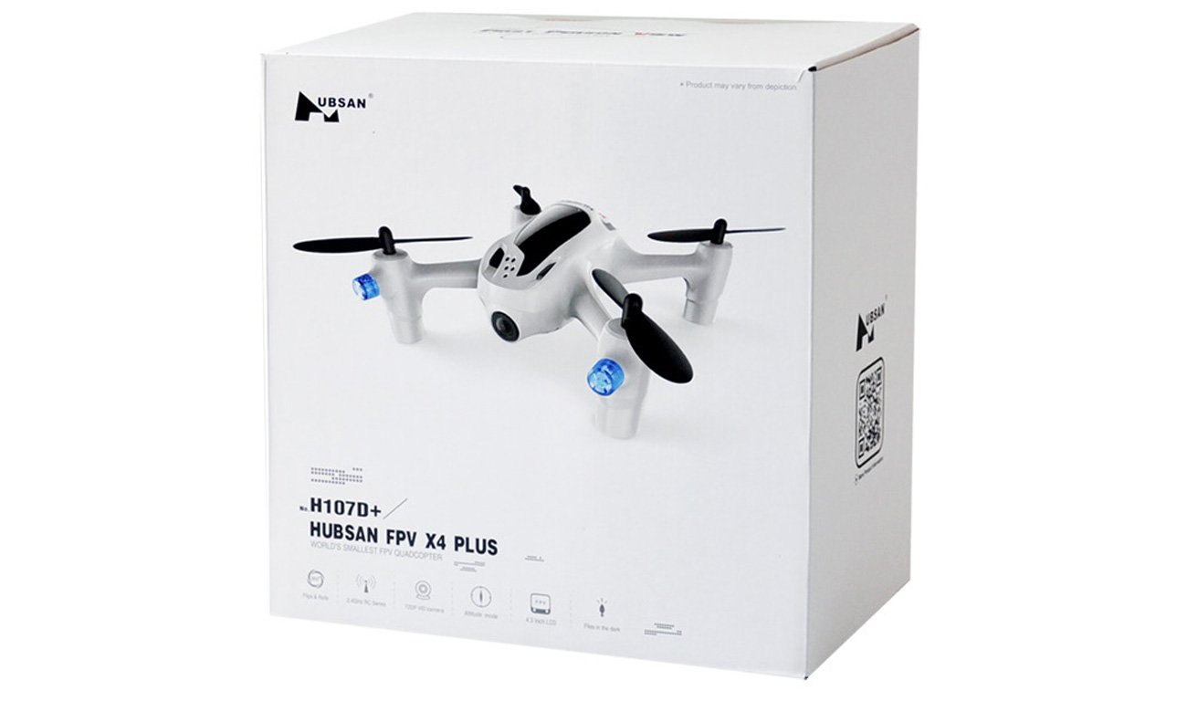 Hubsan H107D+ FPV X4 Plus Camera Drone RTF - RotorDrone