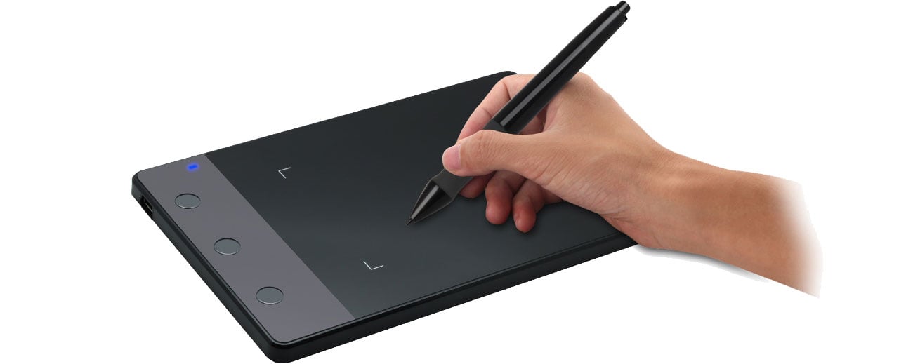 Huion H420 - Rysowanie na tablecie