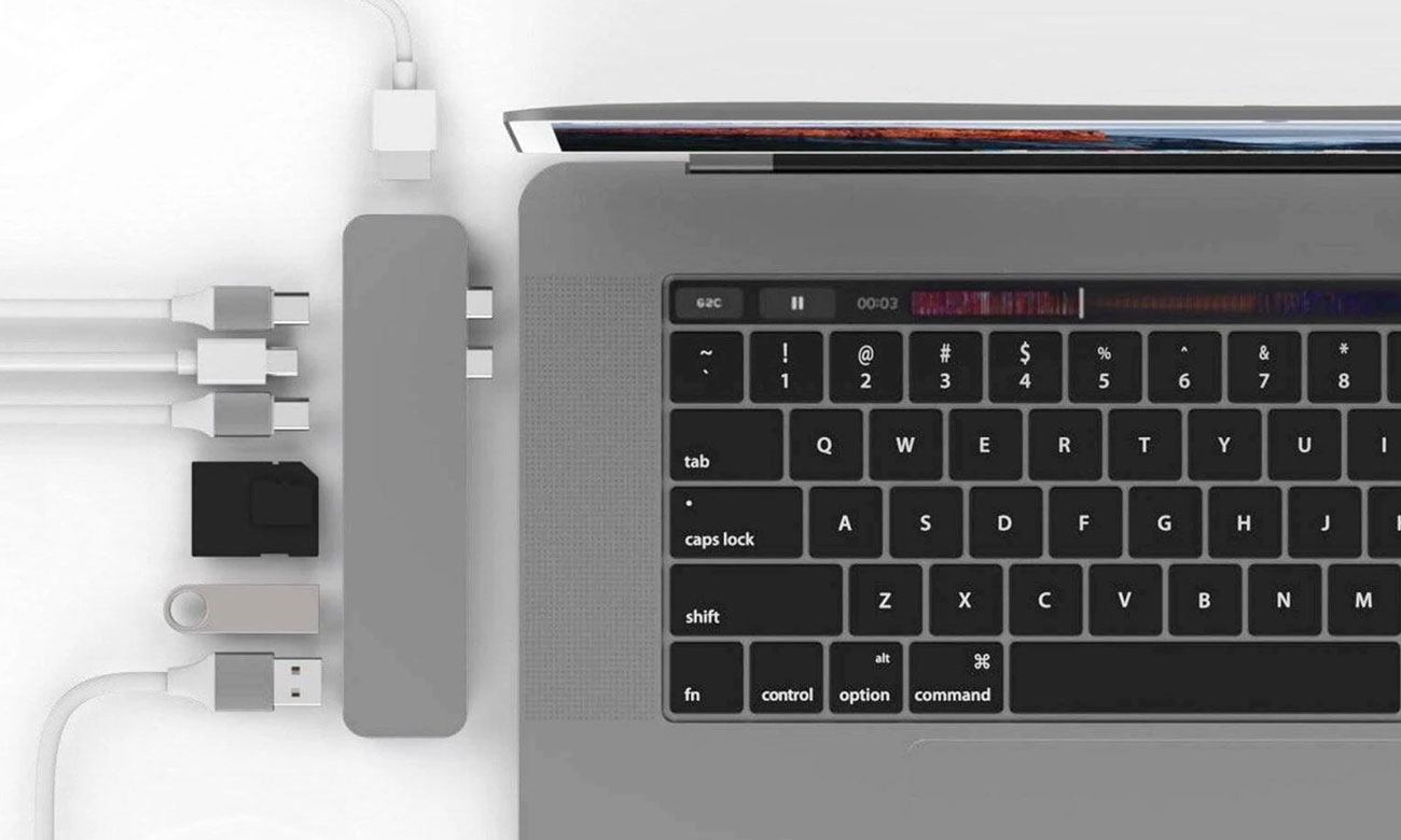 Stacja dokująca Hyper PRO 8-in-2 możliwości podłączenia