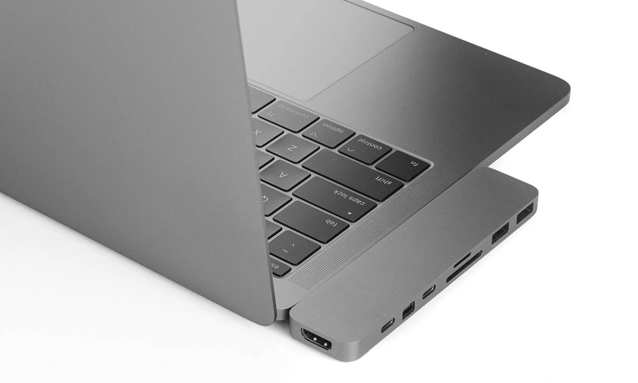 Stacja dokująca Hyper PRO 8-in-2 MacBook Pro Hub gray