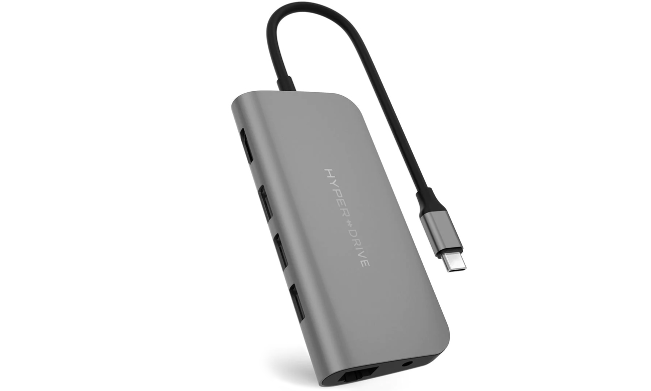 Stacja dokująca Hyper HyperDrive POWER 9-in-1 USB-C Hub gray