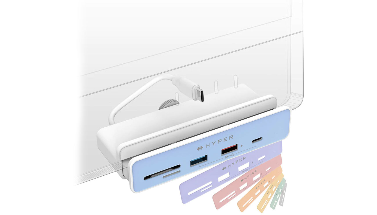 Hyper HyperDrive 6-in-1 USB-C Hub für iMac