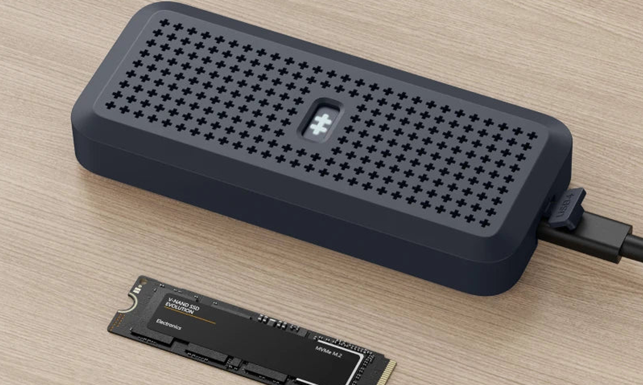 HyperDrive EcoSmart USB4 NVMe SSD Enclosure z dyskiem