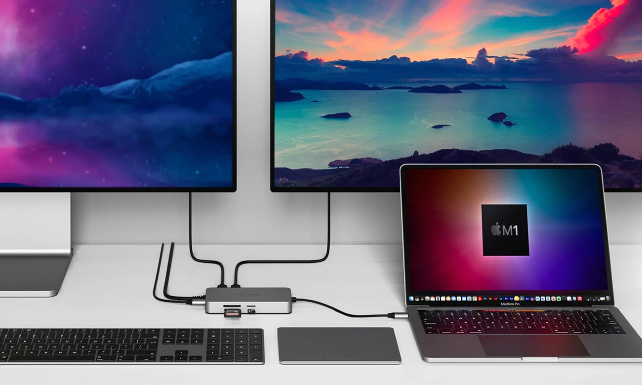Stacja dokująca Hyper HyperDrive Duel HDMI 10-in1 Travel Dock for M1 MacBook kompatybilność