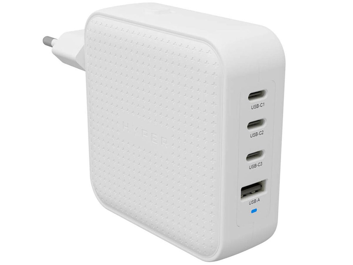 Hyper HyperJuice 100W USB-C GaN Travel Charger with 4 Ports