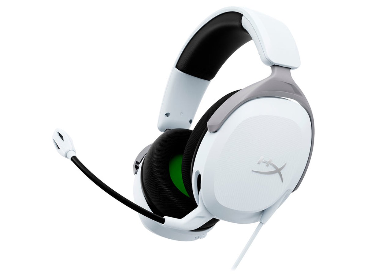 Zestaw słuchawkowy HyperX CloudX Stinger 2 Core do Xbox Biały - Widok od przodu pod kątem