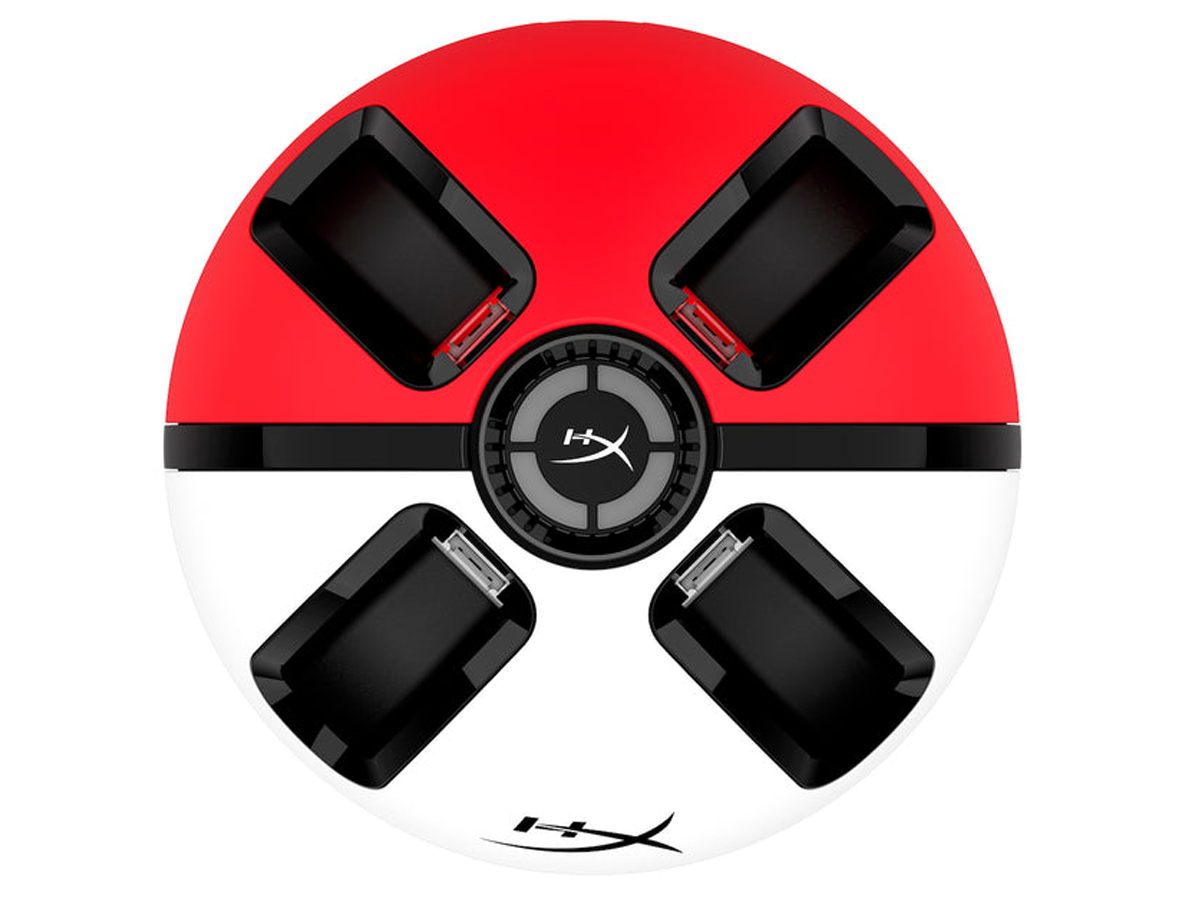 Ładowarka HyperX ChargePlay Quad 2 do Nintendo Switch - Widok od góry