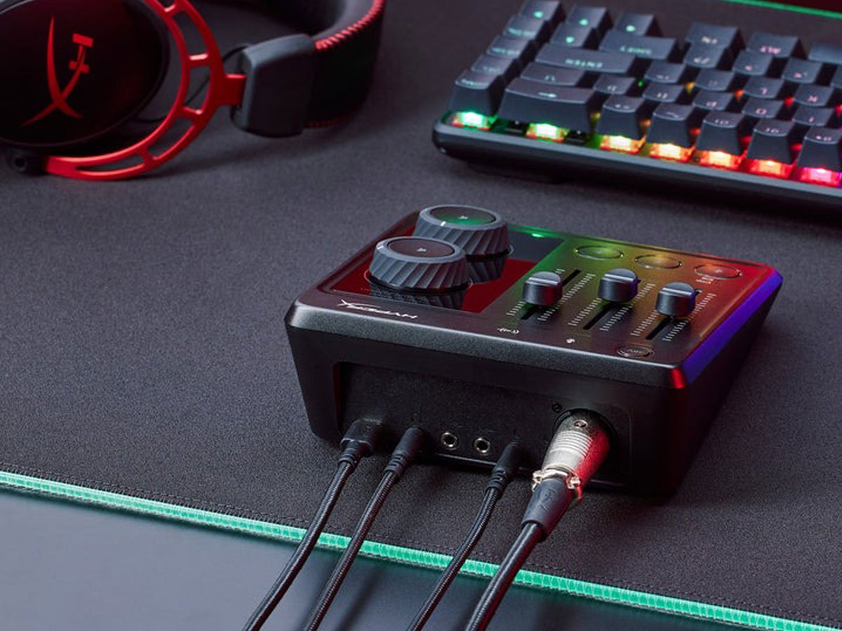 Interfejs audio HyperX Audio Mixer - Grafika lifestyle