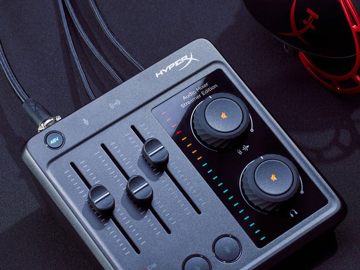 Interfejs audio HyperX Audio Mixer - Grafika lifestyle