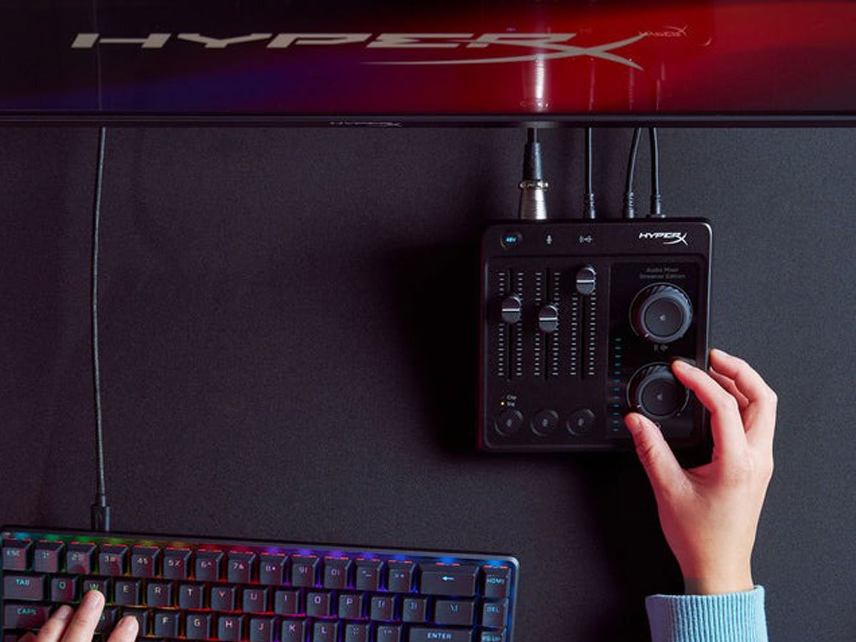 Interfejs audio HyperX Audio Mixer - Grafika lifestyle