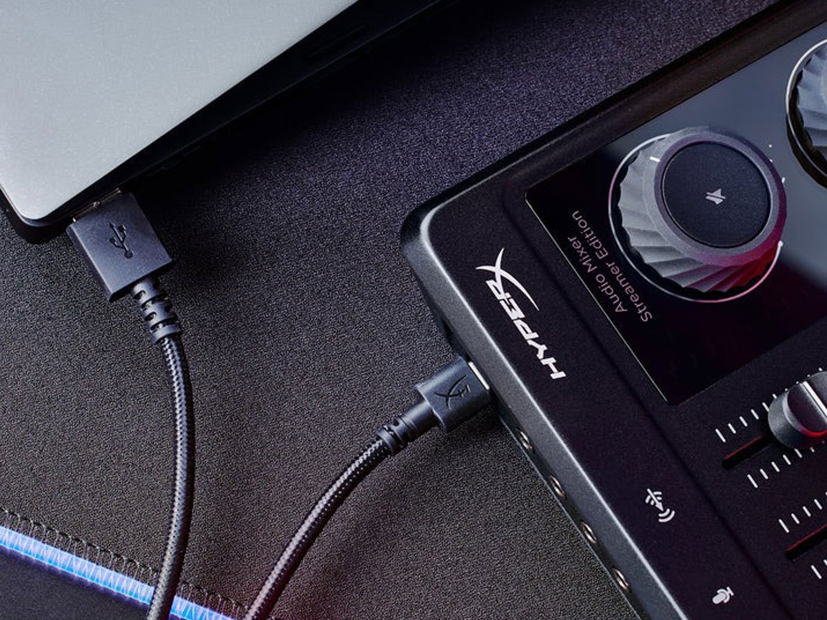 Interfejs audio HyperX Audio Mixer - Grafika lifestyle