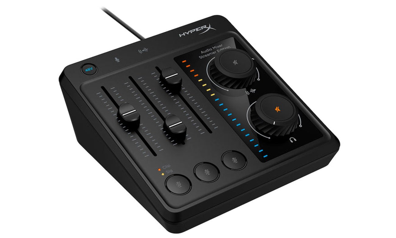 Interfejs audio HyperX Audio Mixer - Widok ogólny