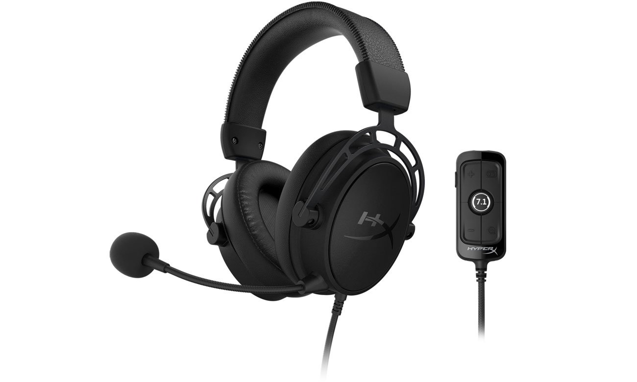 Zestaw słuchawkowy HyperX Cloud Alpha S Blackout Edition