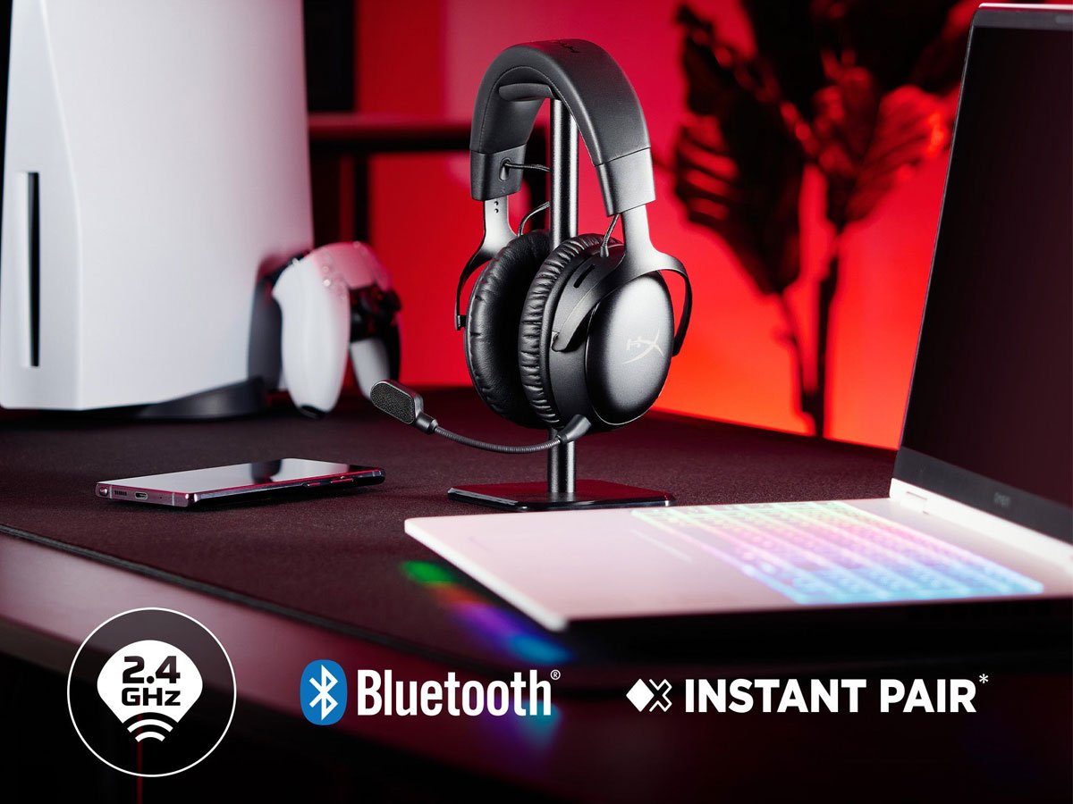 Zestaw słuchawkowy HyperX Cloud III S Wireless - Bezprzewodowa wygoda użytkowania