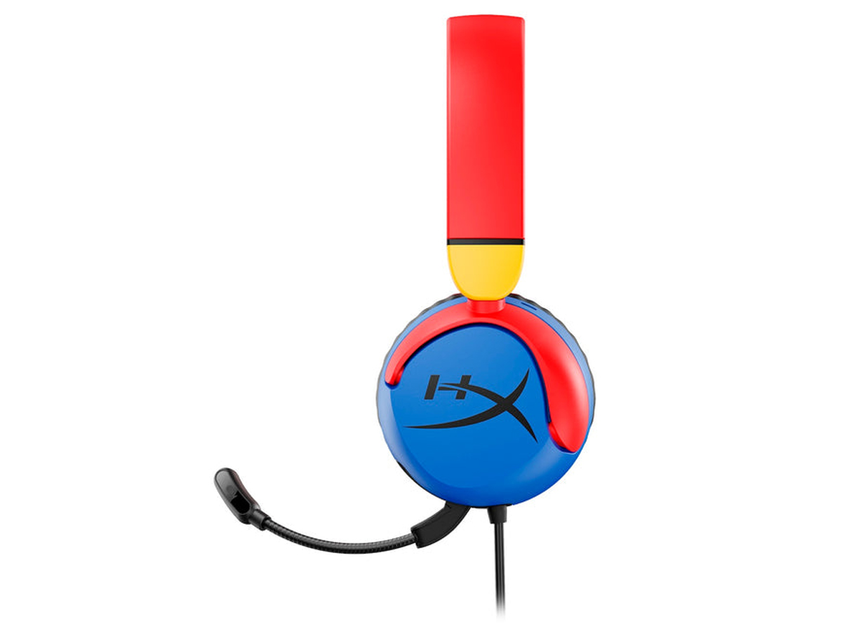 Przewodowy zestaw słuchawkowy HyperX Cloud Mini Multicolor - Widok z boku