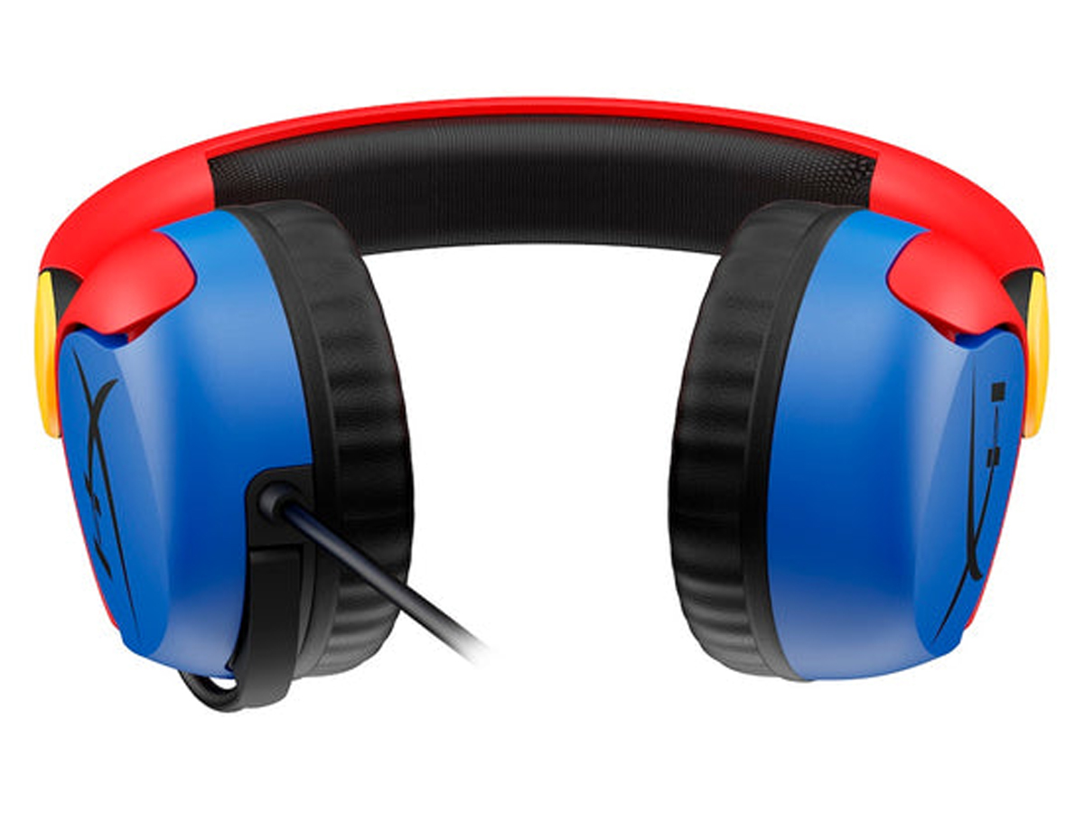 Przewodowy zestaw słuchawkowy HyperX Cloud Mini Multicolor - Widok od dołu pod kątem
