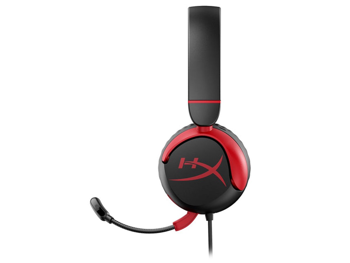 Kabelgebundenes Headset HyperX Cloud Mini Black/Red - Seitenansicht