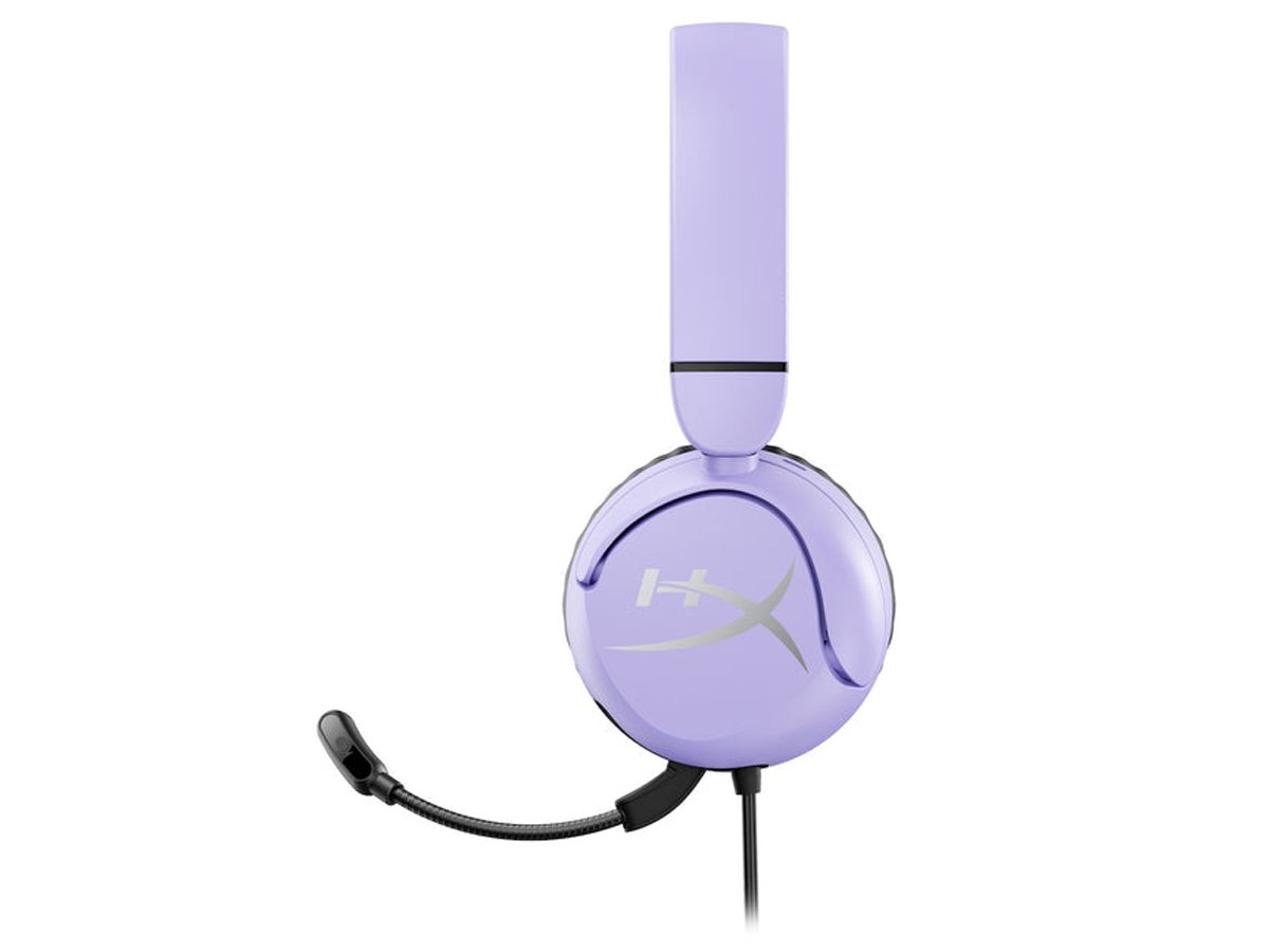 Kabelgebundenes Headset HyperX Cloud Mini Lavender - Seitenansicht