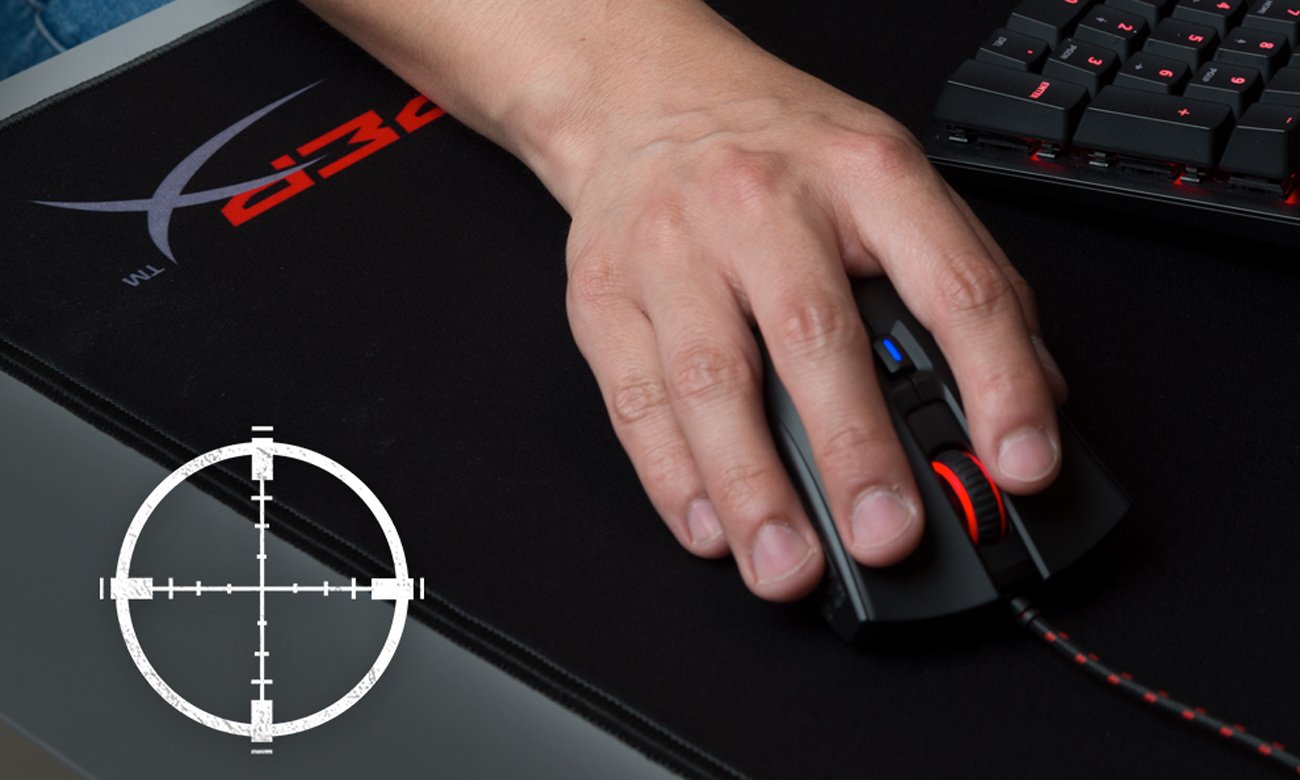 HyperX FURY S precyzja działania