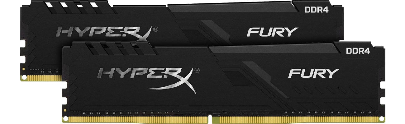 Pamięć RAM DDR4 HyperX 16GB (2x8GB) 3600MHz CL17 Fury Black HX436C17FB3K2/16