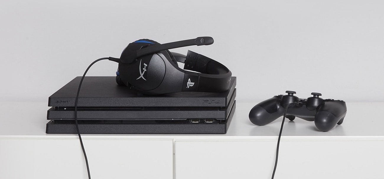Słuchawki przewodowe HyperX Cloud Stinger for PS4 HX-HSCSS-BK/EM