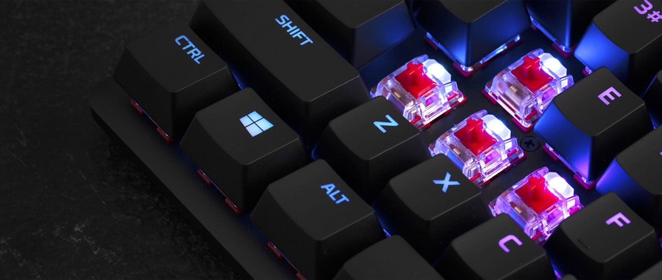 Mechanische Tastatur HyperX Alloy Origins Core Red