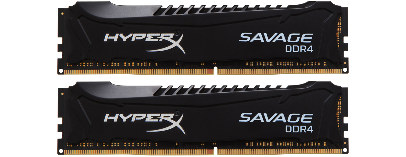 Pamięć DDR4 HyperX 16GB 2400MHz Savage Black CL12 2x8192